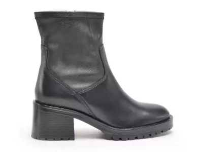 25319 45 Noir Boots et Bottines à Talons Femme