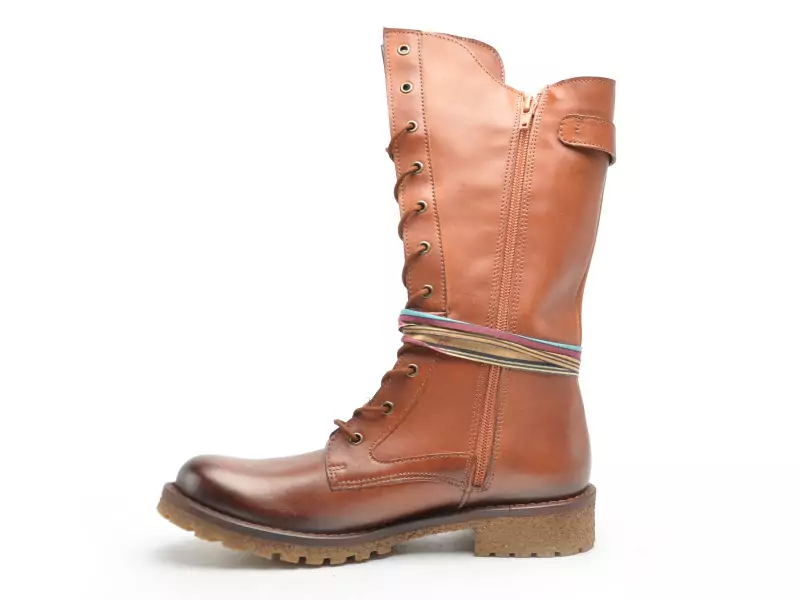 Felmini E331 Marron Boots et Bottines Plates Femme
