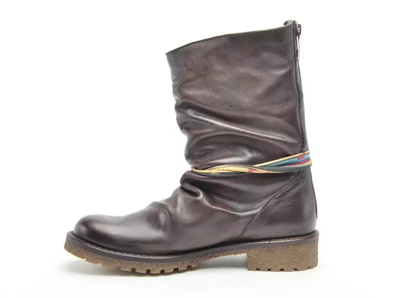 Felmini D609 Marron Boots et Bottines Plates Femme