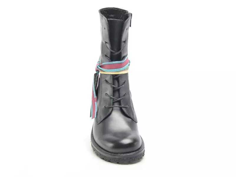Felmini B501 Noir Boots et Bottines Plates Femme