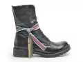 Felmini B501 Noir Boots et Bottines Plates Femme