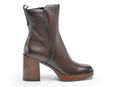 P96212 Marron Boots et Bottines à Talons Femme