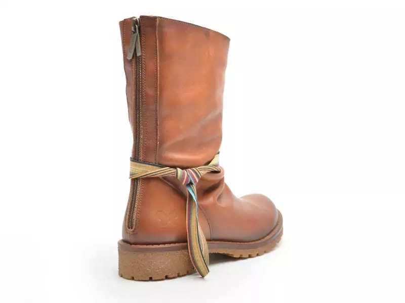 Felmini D609 Marron Boots et Bottines Plates Femme