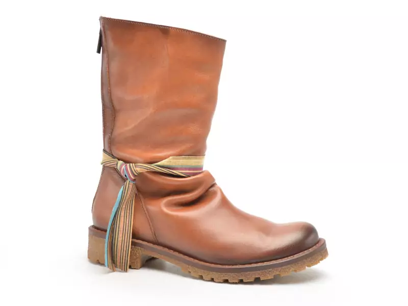 Felmini D609 Marron Boots et Bottines Plates Femme