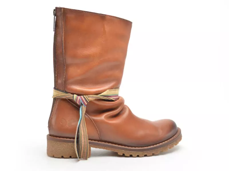 Felmini D609 Marron Boots et Bottines Plates Femme