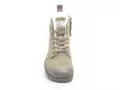 Palladium PAMPA HI ZIP WL Kaki Boots et Bottines Plates Femme