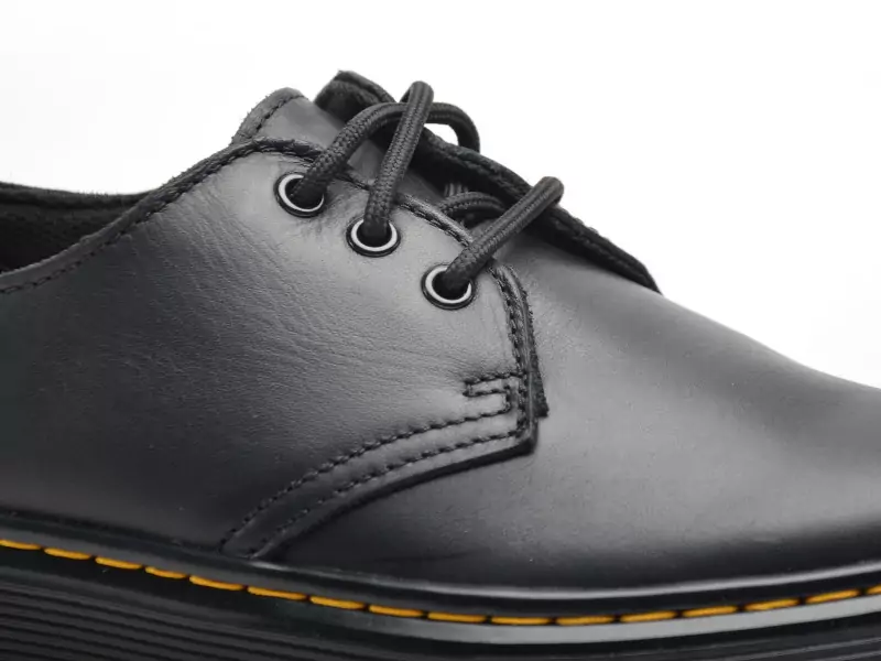 Dr Martens BROOKLINE LOW 41553001 Noir Chaussures de Ville Homme