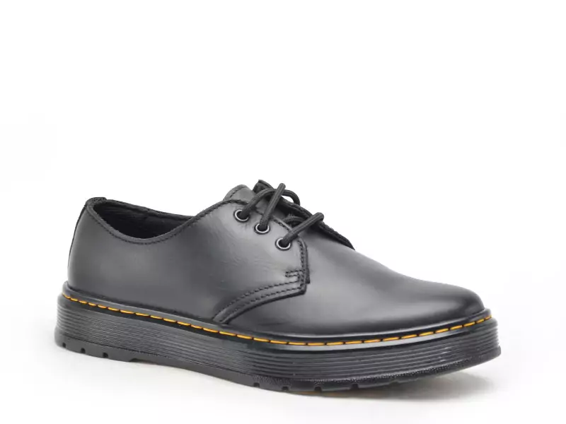 Dr Martens BROOKLINE LOW 41553001 Noir Chaussures de Ville Homme