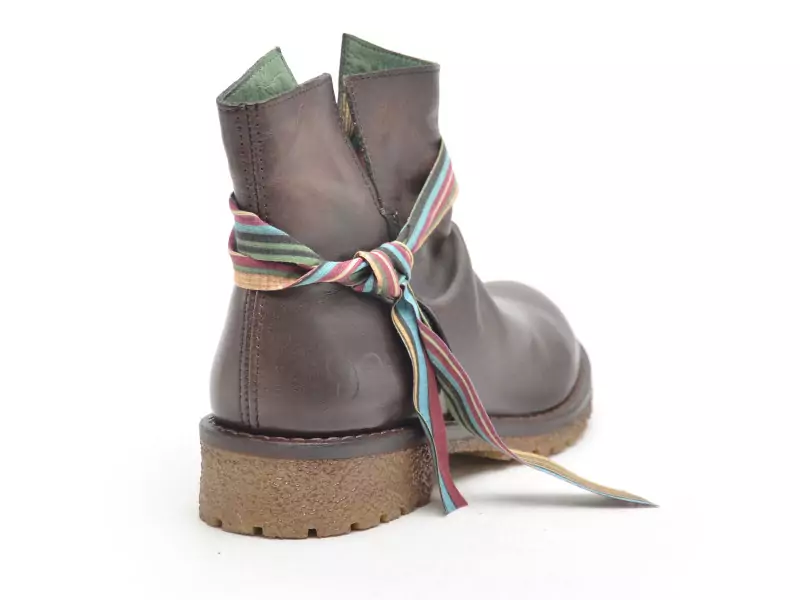 Felmini E013 Marron Boots et Bottines Plates Femme