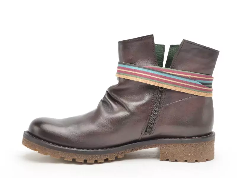 Felmini E013 Marron Boots et Bottines Plates Femme