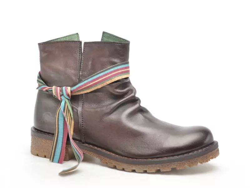 Felmini E013 Marron Boots et Bottines Plates Femme