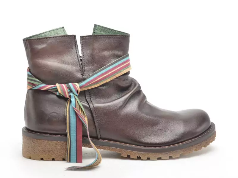Felmini E013 Marron Boots et Bottines Plates Femme