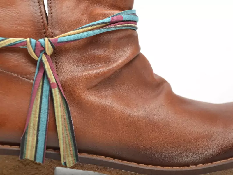 Felmini E013 Marron Boots et Bottines Plates Femme
