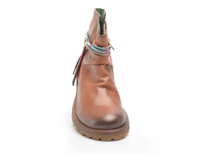 Felmini E013 Marron Boots et Bottines Plates Femme