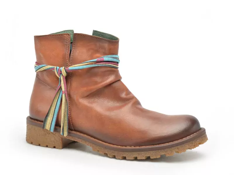 Felmini E013 Marron Boots et Bottines Plates Femme