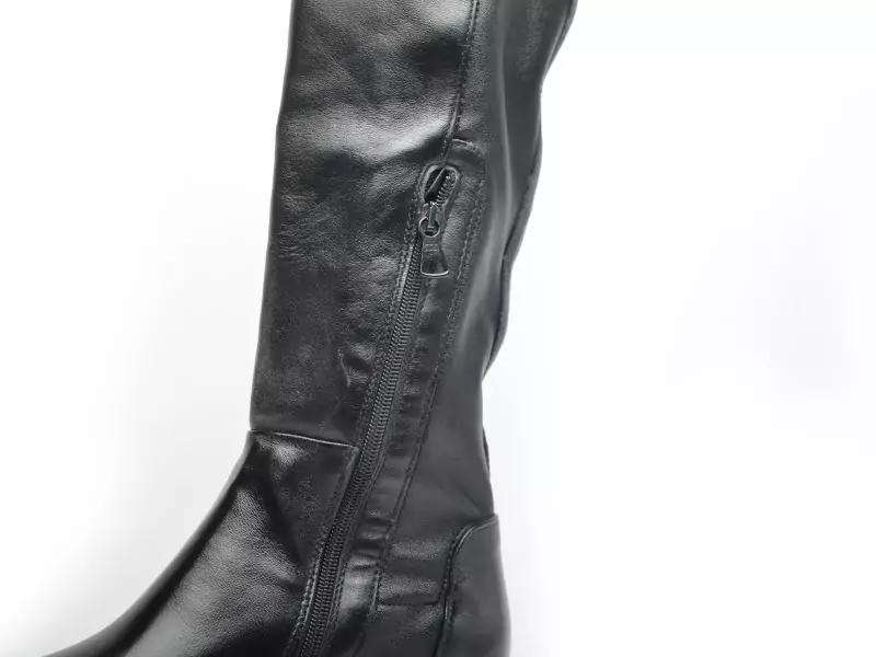 Mjus L88306 Noir Bottes Plates Femme