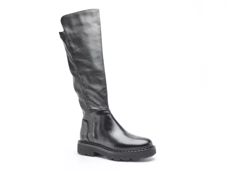 Mjus L88306 Noir Bottes Plates Femme