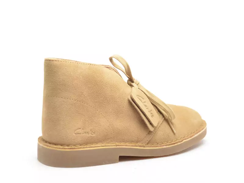 Clarks DESERT BT EVO Beige Boots et Bottines Plates Femme
