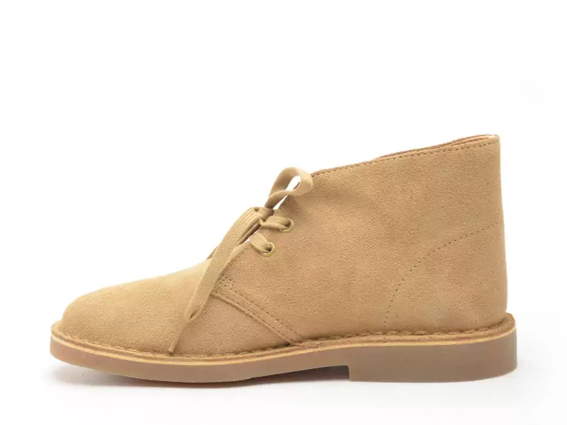 Clarks DESERT BT EVO Beige Boots et Bottines Plates Femme