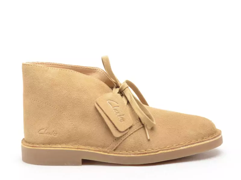 Clarks DESERT BT EVO Beige Boots et Bottines Plates Femme