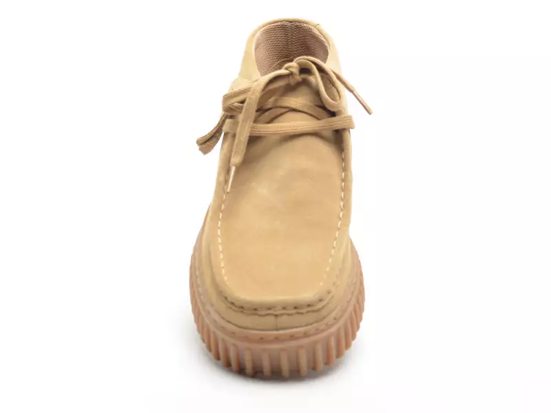 Clarks TORHILL HI Beige Mocassins Homme