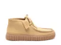 Clarks TORHILL HI Beige Mocassins Homme
