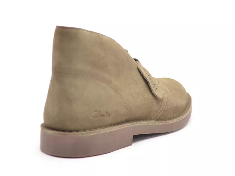 Clarks DESERT BT EVO Kaki Chaussures de Ville Homme