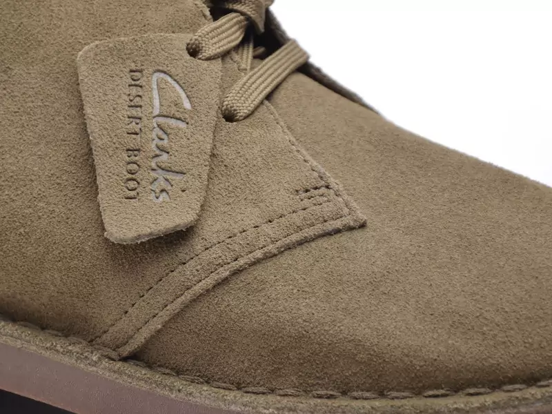 Clarks DESERT BT EVO Kaki Chaussures de Ville Homme
