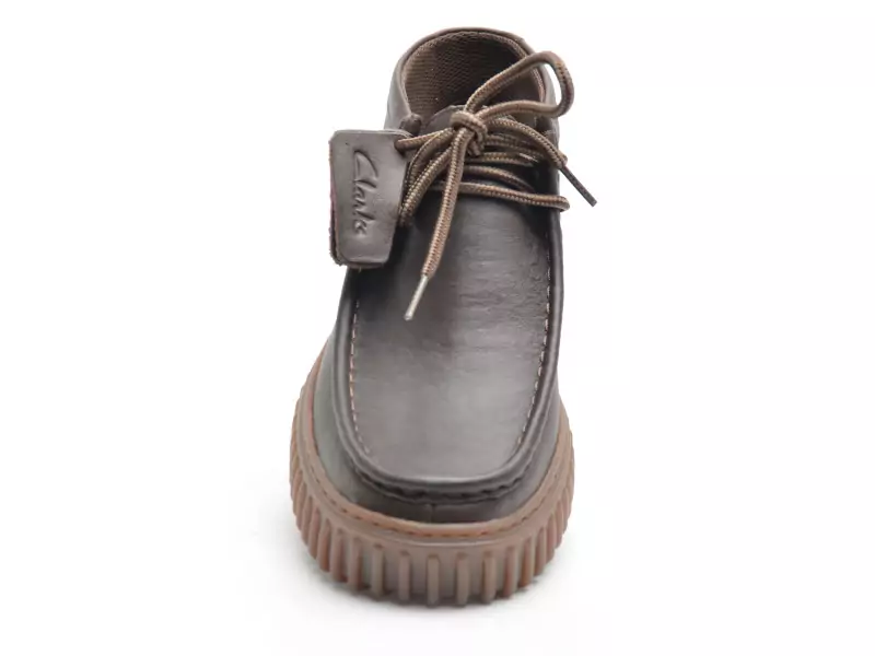 Clarks TORHILL HI Marron Mocassins Homme
