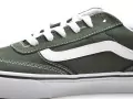 Vans BROOKLYN LS SUEDE C Vert Baskets Basses Homme