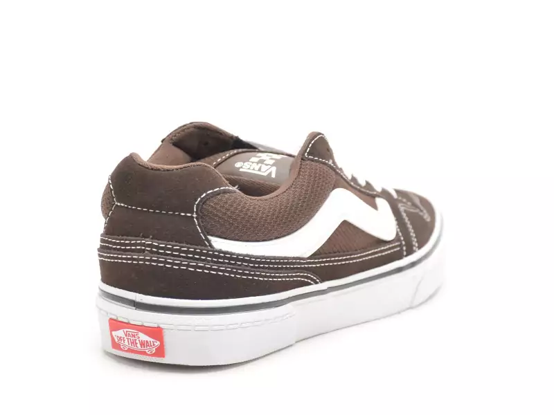 Vans CALDRONE SUEDE MESH Marron Baskets Basses Homme