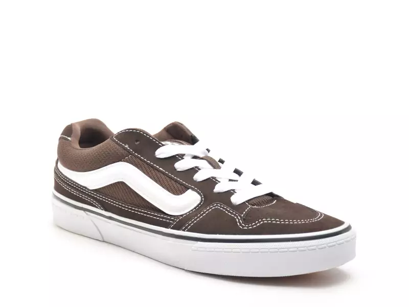 Vans CALDRONE SUEDE MESH Marron Baskets Basses Homme