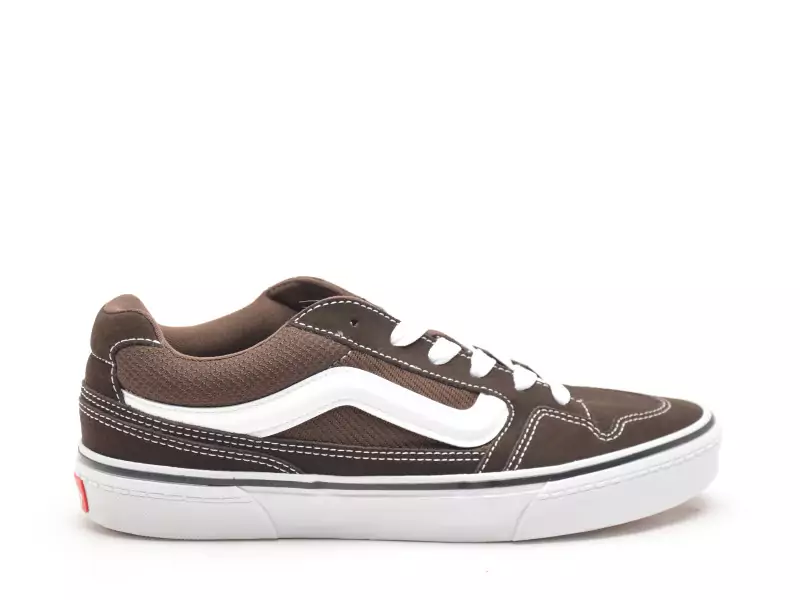 Vans CALDRONE SUEDE MESH Marron Baskets Basses Homme