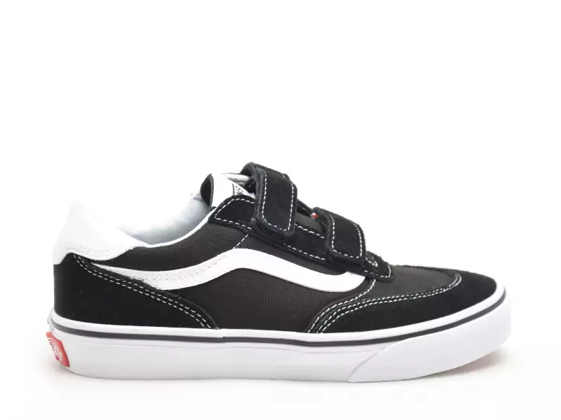 Vans BROOKLYN LSV Noir Baskets Basses Garçon