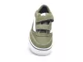 Vans BROOKLYN LSV Kaki Baskets Basses Garçon