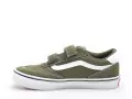 Vans BROOKLYN LSV Kaki Baskets Basses Garçon
