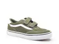 Vans BROOKLYN LSV Kaki Baskets Basses Garçon