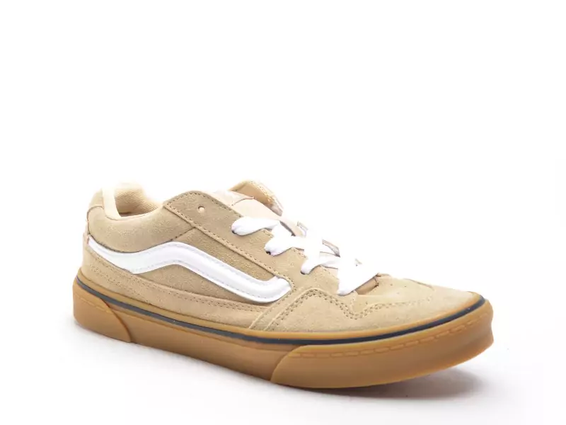Vans CALDRONE BASIC GUM Beige Baskets Basses Garçon