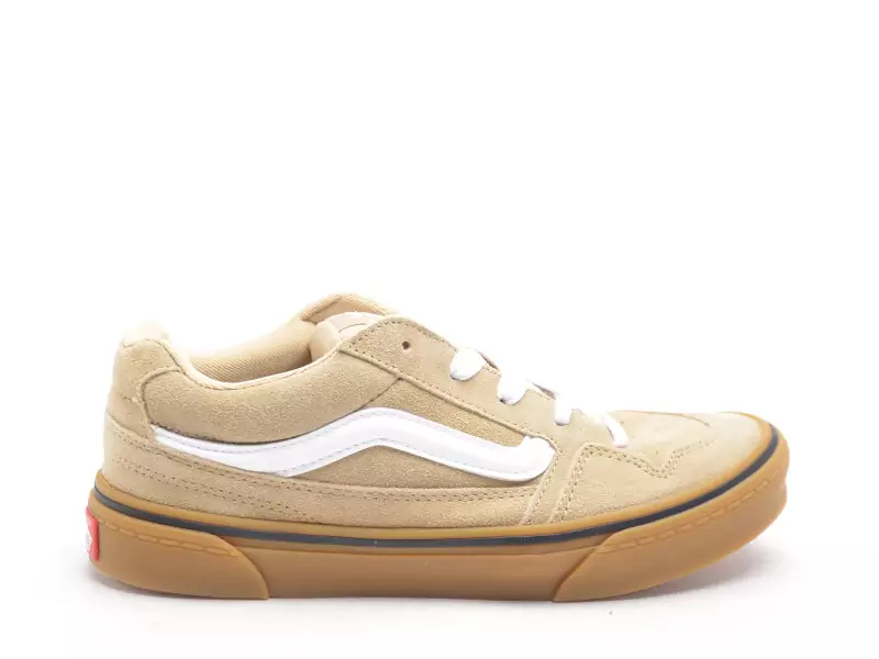 Vans CALDRONE BASIC GUM Beige Baskets Basses Garçon
