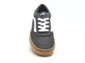 Vans BROOKLYN LS CANVAS Noir Baskets Basses Garçon