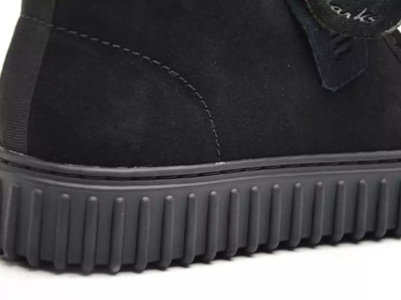 Clarks TORHILL HI Noir Mocassins Homme