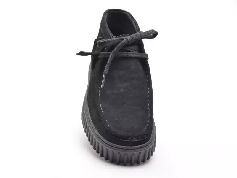 Clarks TORHILL HI Noir Mocassins Homme