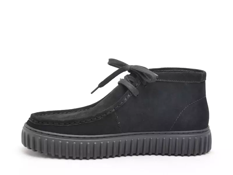 Clarks TORHILL HI Noir Mocassins Homme