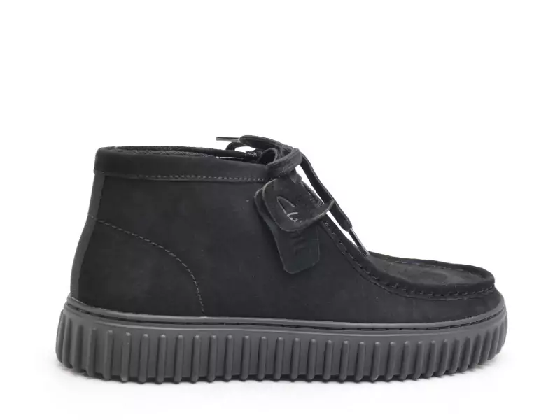 Clarks TORHILL HI Noir Mocassins Homme
