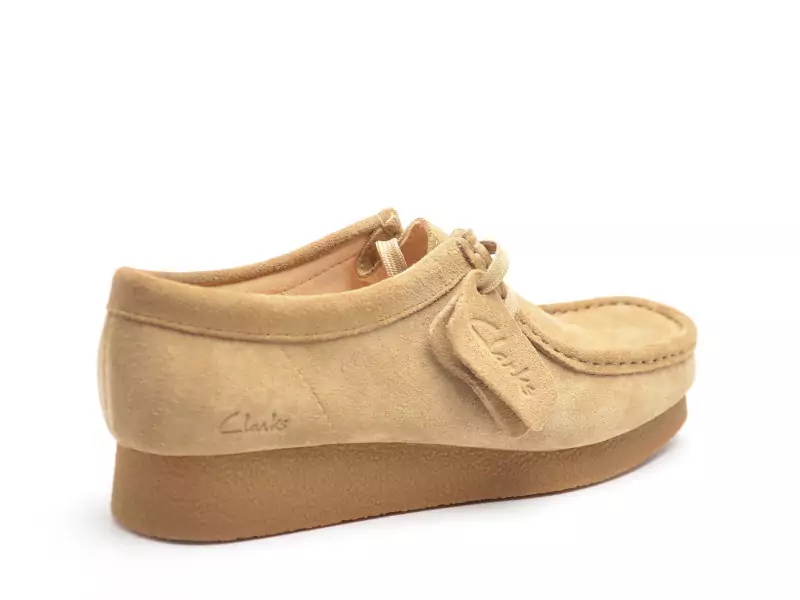 Clarks WALLABEEEVOSH Beige Mocassins Femme