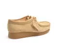 Clarks WALLABEEEVOSH Beige Mocassins Femme