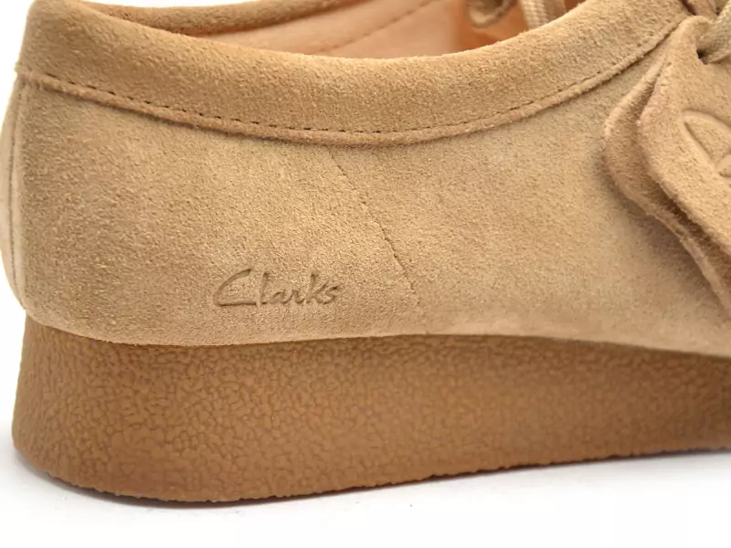 Clarks WALLABEEEVOSH Beige Mocassins Femme