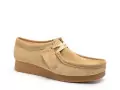 Clarks WALLABEEEVOSH Beige Mocassins Femme