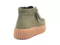 Clarks TORHILL MOSS Kaki Boots et Bottines à Talons Femme