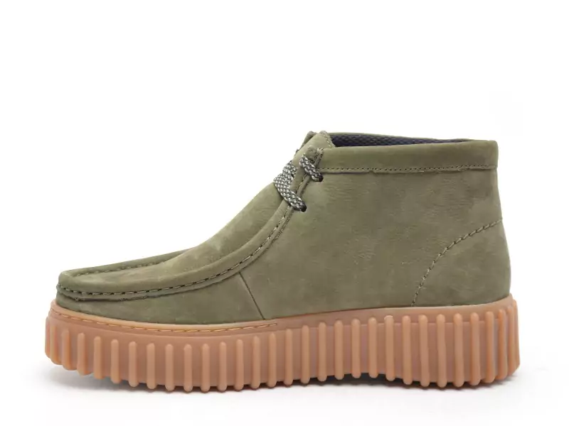 Clarks TORHILL MOSS Kaki Boots et Bottines à Talons Femme
